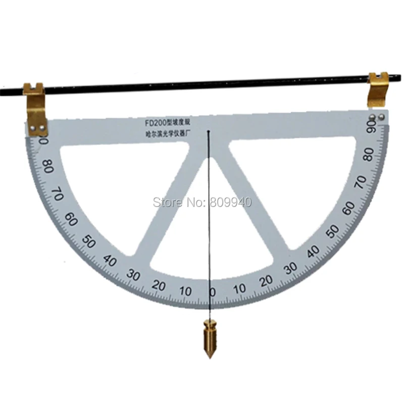 

Gradiometer Clinometer angle ruler adjustable triangle measure tool protractor tilt gauge