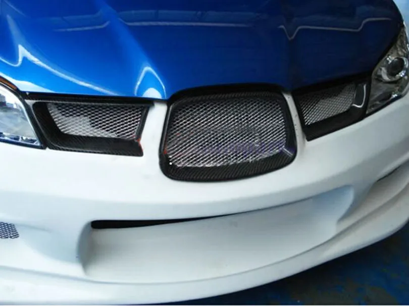 subaru carbon fiber grille