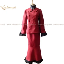 Kisstyle Fashion Hetalia: Axis Powers Spain Antonio Isabella Reversion Female Body Clothing Cosplay Costume,Customized Accepted