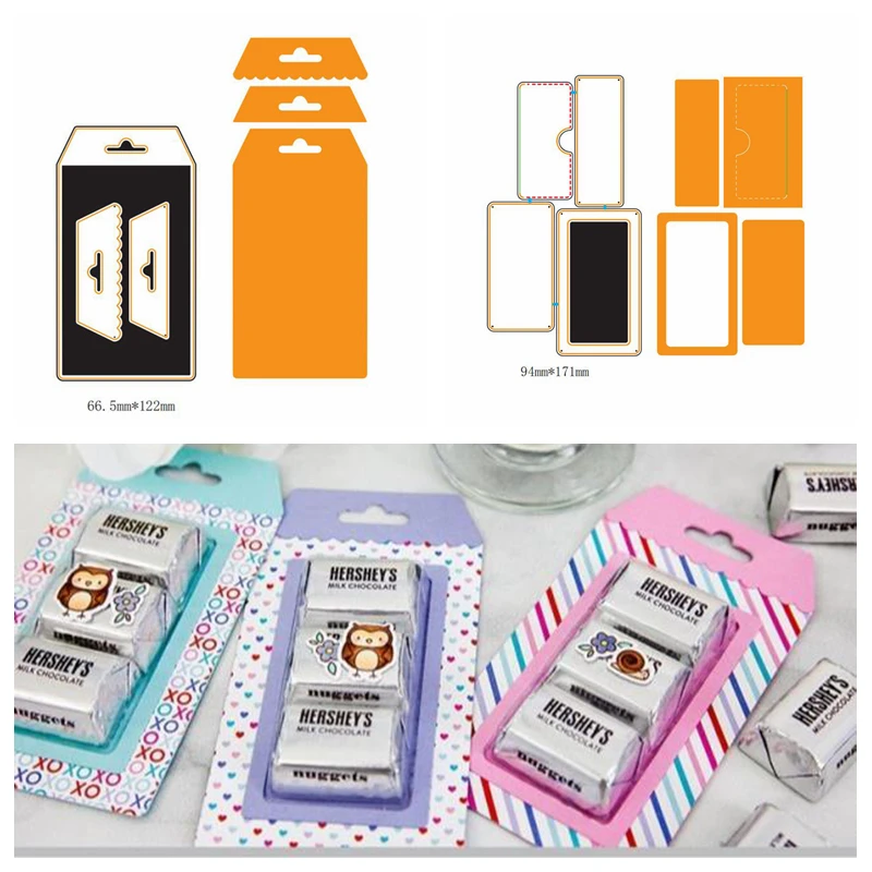 

Tag Packing Bag Set Pattern Metal Cutting Dies Stencil Scrapbooking Photo album Embossing For Paper Card DIY Crafts
