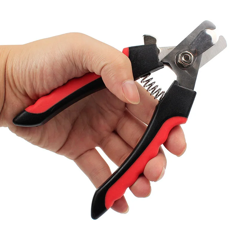 Professional Cat Dog Nail Clippers with Adjustable Safety Guard Canine Toenail Trimmers with Non-Slip Grip Easy and Safe To Use5