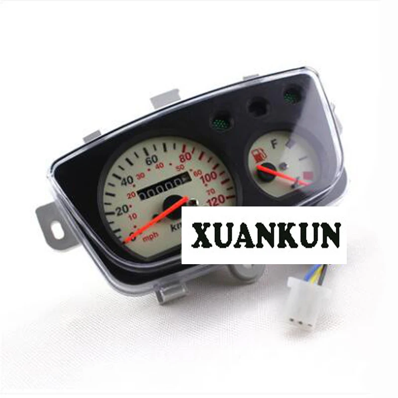 Xuankun Motorcycle Instrument Pedal Bicycle Odometer Stopwatch Scooter