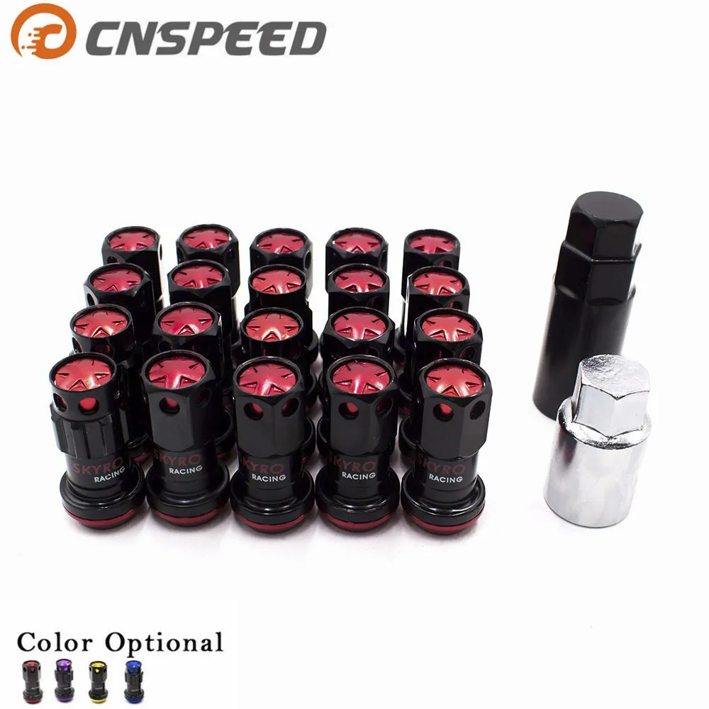 New Style Wheel Nuts Iron Racing Lug Nuts 20pcs lock racing lug nuts