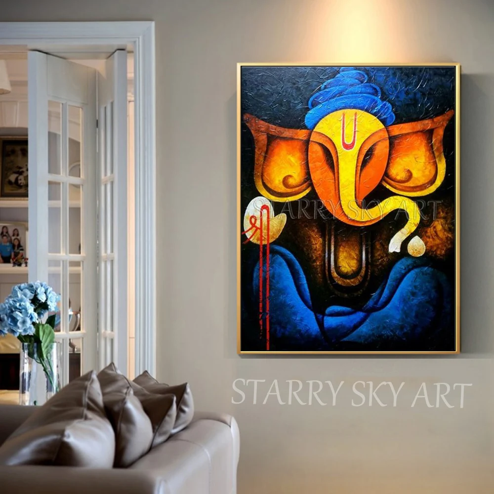 Buy Ganesha Ink on Paper by Modern Artist Handmade Painting by ONLINE ART  GALLERY CodeART730846613  Paintings for Sale online in India