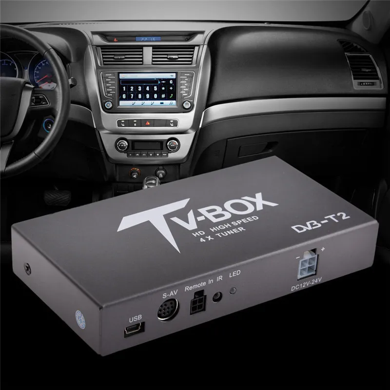 

DVB-T2 High-speed CAR Digital TV Box Support MPG/MKV/AVI/MOV DVB T2 Car 4 Mobility Chip Digital Car TV Receiver