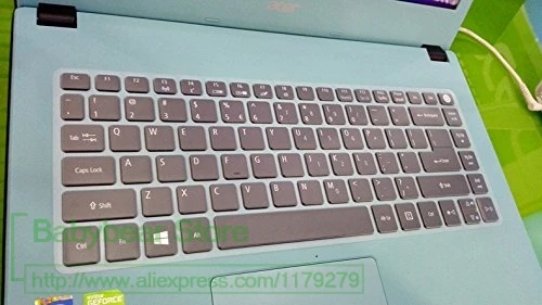 Ультратонкий защитный чехол для клавиатуры из ТПУ Acer Aspire K4000 Es1-42 N15C1 S3-Sf3-Es1-433 Tmtx40