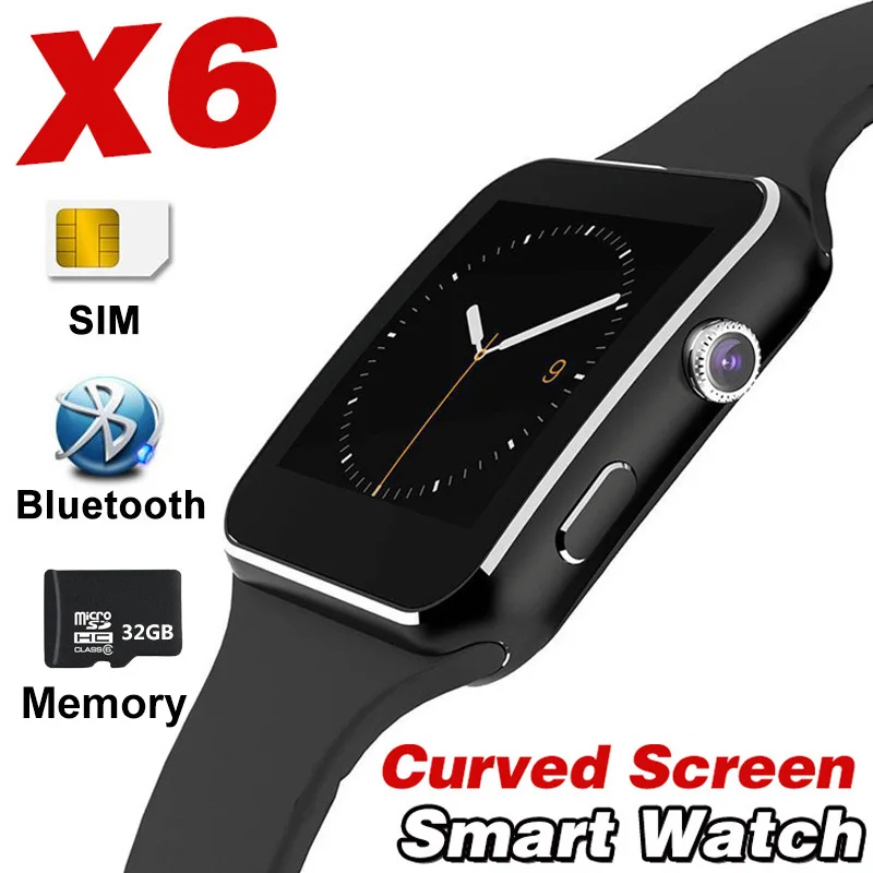 smart watch x6 for ios and android