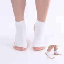 1 пара абсолютно новые бамбуковые волокна чистого хлопка спортивные Волшебные Носки пропускающие воздух короткие носки дропшиппинг