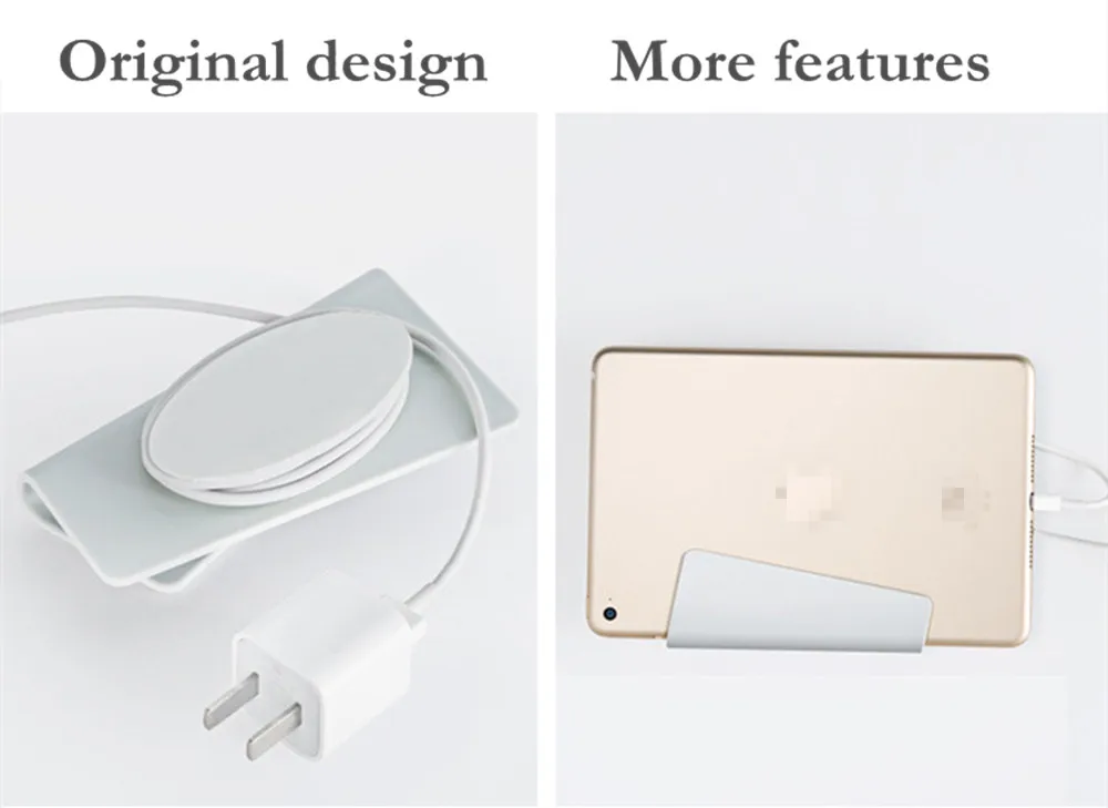 Универсальное настенное зарядное устройство, держатель для телефона, подставка для iPhone X 6, samsung, Xiaomi, huawei, держатель для мобильного телефона