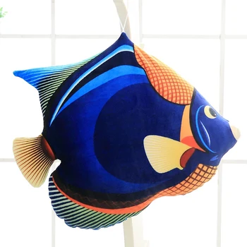 

Nooer 40CM Colorful Plush Tropical Fish Toy Stuffed Fish Pillow Cushion Sofa Decor For Children Birthday Christmas Gift