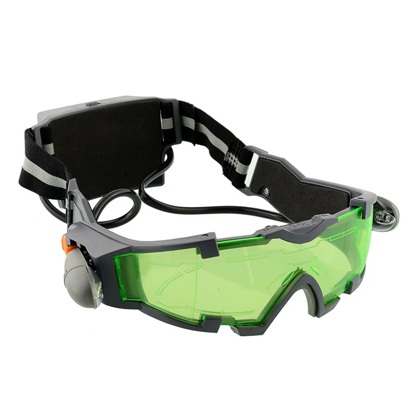 Новое поступление, регулируемые ветрозащитные Анти-штампованные очки ночного видения, очки для защиты глаз детей, светодиодный