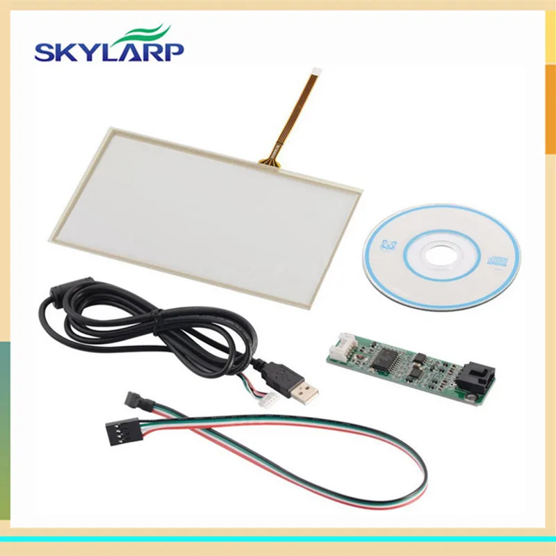 

skylarpu 7 inch 165mm*100mm Touch screen Panel USB driver card Kit for AT070TN90 for Raspberry Pi