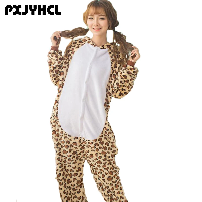 

Adult Kid Women Men Anime Leopard Bear Kigurumi Pajamas Animal Stitch Cosplay Costume Onesies For Boys Girls Home Clothes