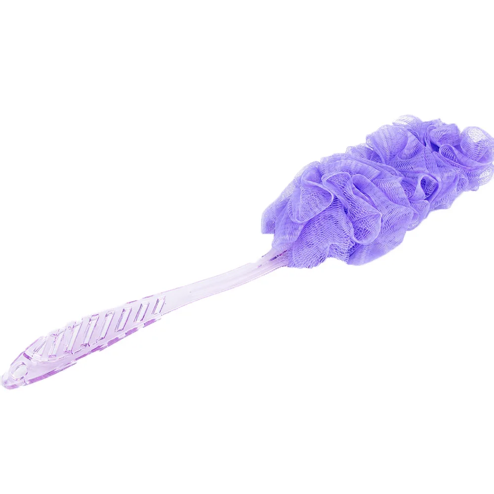 1 шт. пластиковая длинная ручка щетка для душа тело промываемый скребок тело домашняя ванна спа-щетки