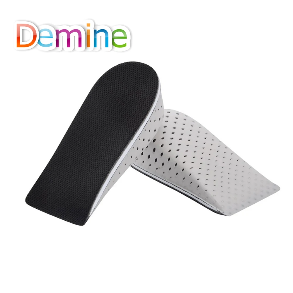 

Demine EVA Memory Foam Half Height Increase Insole Invisible Taller Shoe Inserts Heel Lift Increasing Cushion Pads for Men Women