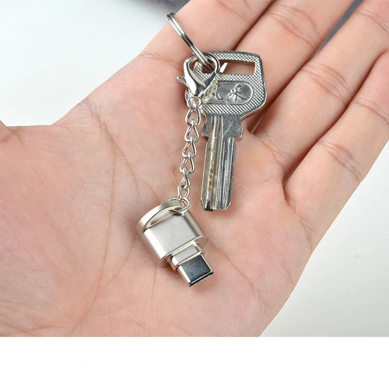 Высокое качество Micro Usb 2,0 type-c OTG Устройство для чтения карт памяти телефона Алюминиевый адаптер для TF Micro SD PC компьютер ноутбук аксессуары