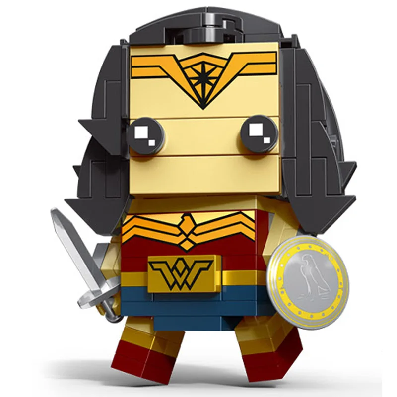 Decool мини-фигурки с надписями DC Marvel Super Heroes Endgame Мстители Бэтмен Brickheadz строительные блоки кирпичи игрушки - Цвет: Style 18