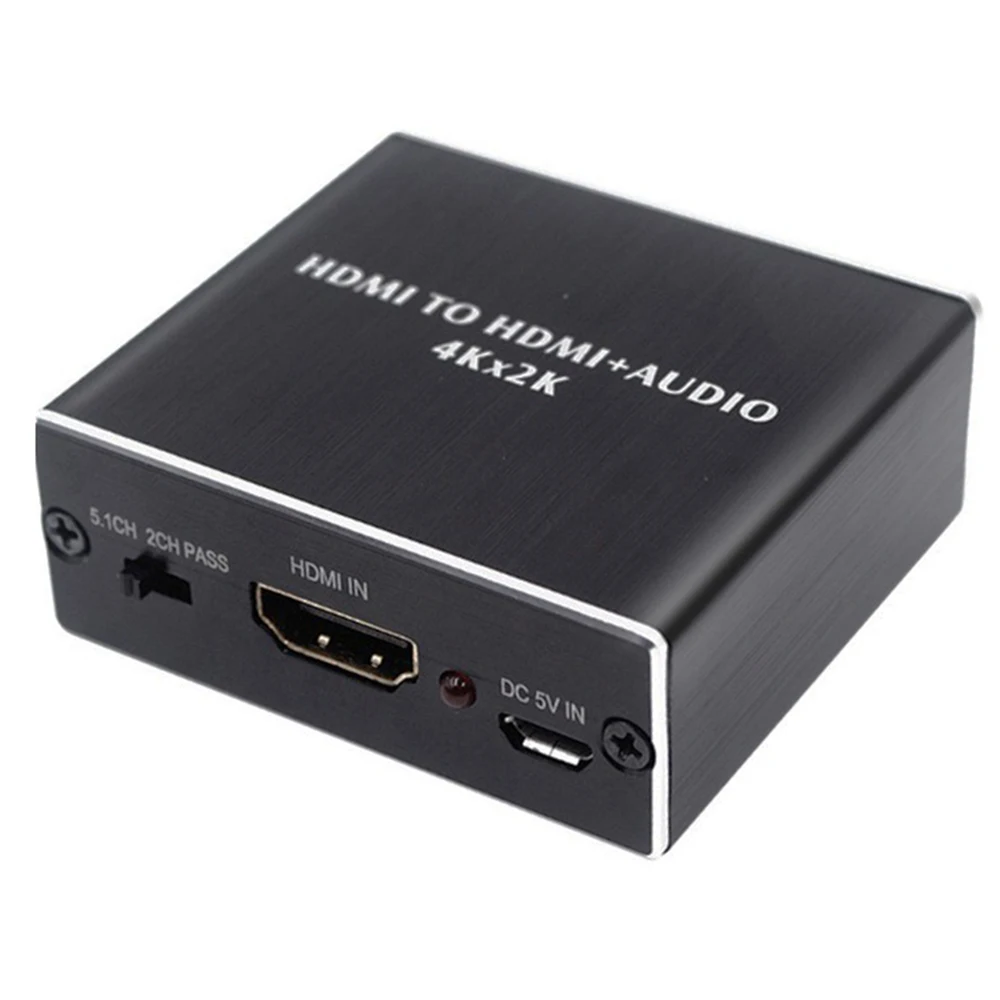 4K x 2K HDMI аудио экстрактор конвертер сплиттер в оптический TOSLINK SPDIF + 3 5 мм стерео
