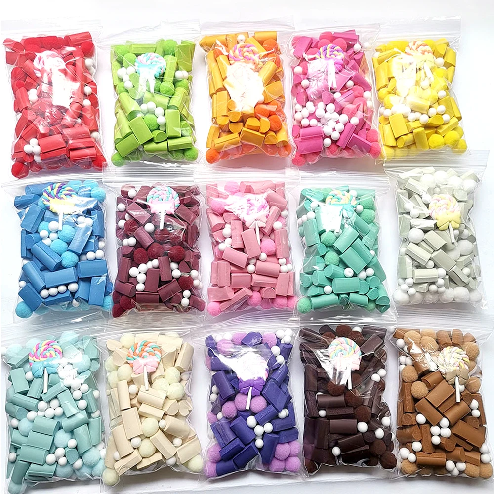 

New Multicolor Sponge Slime Bead Chunks Addition Slime Supplies Accessories Filler Charms for Slime Foam Clay Mud for Kid Gift E