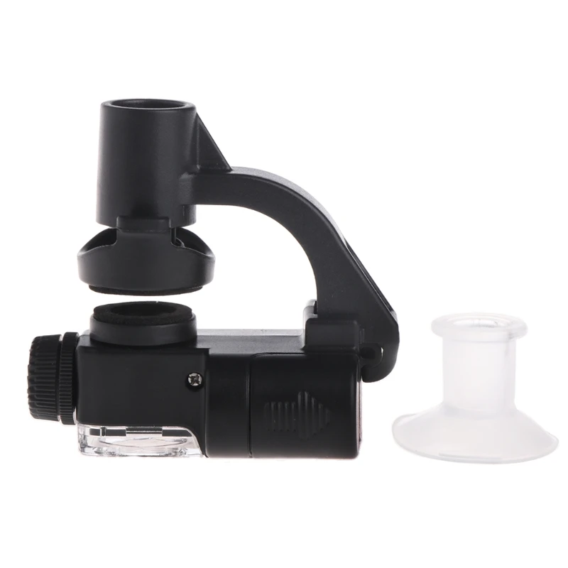 90X LED Lighted Magnifying Phone Camera Lens Adapter Smart Phone