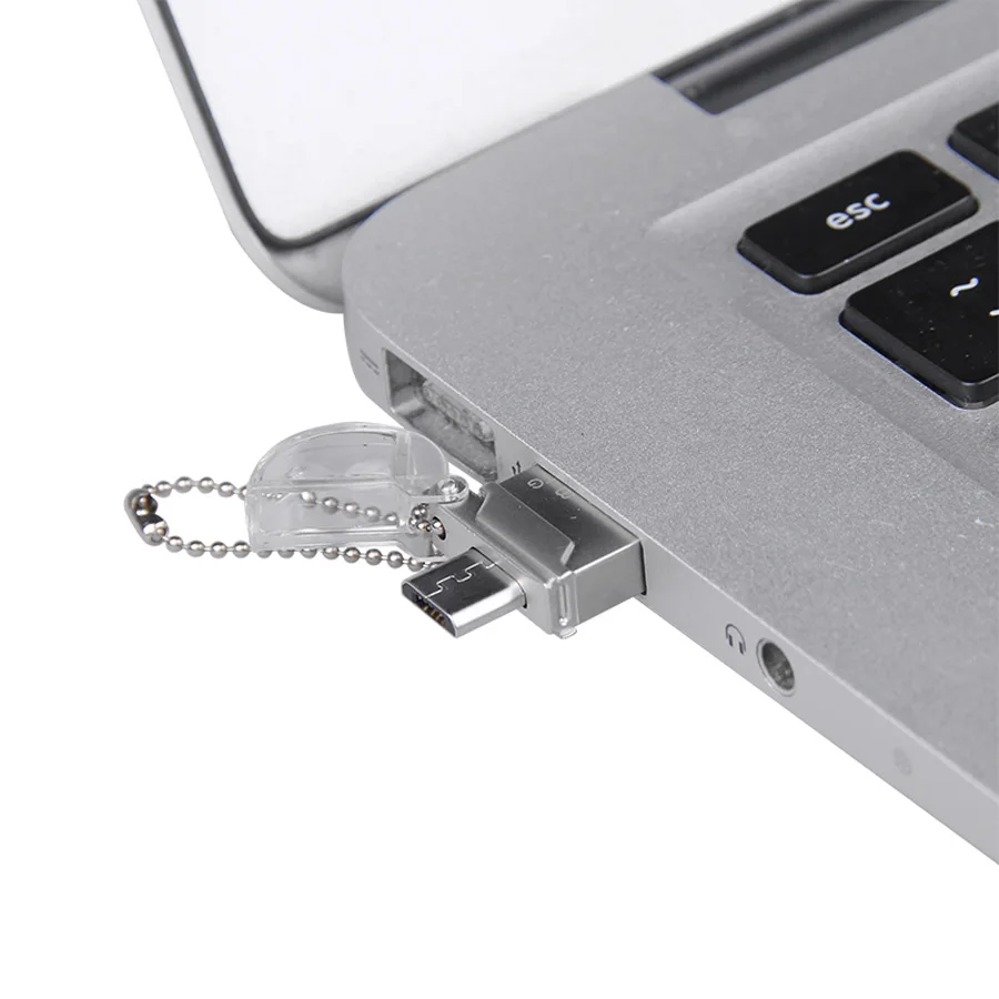 DM pd008 флэш накопитель USB OTG 8 г 16 32 2.0 диск из металла флешки мини ручка для