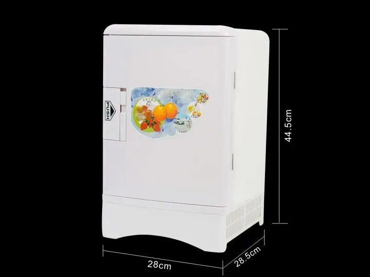 Портативный морозильник 13,5 л мини-холодильник для дома двойного назначения компактный Автоматический холодильник автомобильные холодильники 12/220 в/изменения температуры