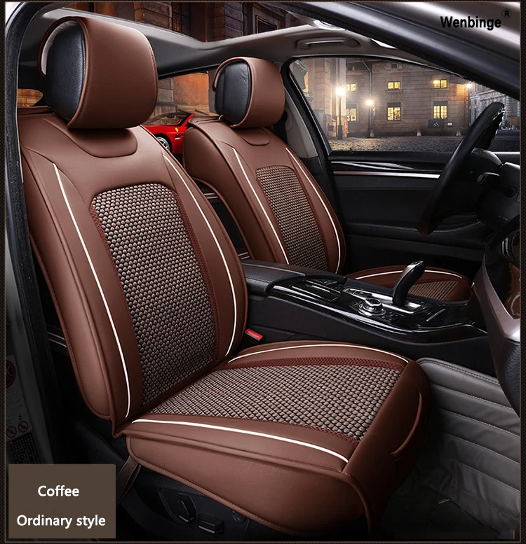 Высокое качество кожаный чехол для сидений автомобиля для hyundai Honda Accord FIT CITY CR-V XR-V Odyssey автомобильное кресло аксессуары стиль