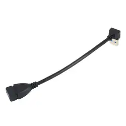 Оптовая продажа 1 шт. USB 3,0 от мужчины к женщине 90 градусов удлинитель синхронизации данных кабель адаптер