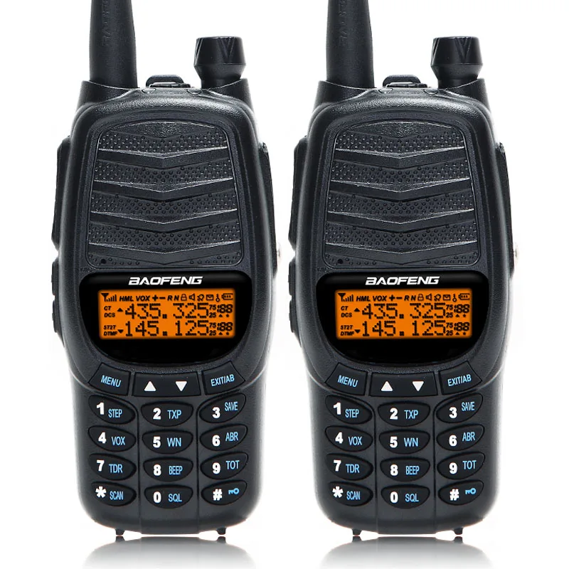 

2PCS Baofeng UV-X9 Plus Walkie Talkie Tri-Power 10W/4W/1W VHF/UHF upgraded of uv-82 uv82 Hunting Two Way Radios