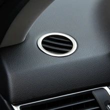 Chrome Interior AC Air Vent Outlet Cover Trim Decoration For Mercedes Benz GLK X204 ML W124 GL X164 Accessories Car Styling
