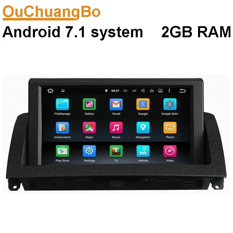 Ouchuangbo 8 inch android 8 0 font b car b font audio font b radio b