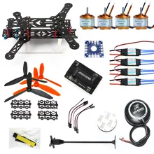 F11859 G RC Drone Quadrocopter Aircraft Kit 300H 300mm Frame 6M GPS APM 2 8 Flight