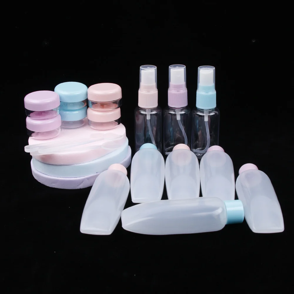 

7 units / set Diffuser Spray Spray Portable Rechargeable Makeup Plastic Compression Bottles For Travel