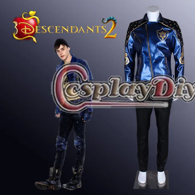 

Cosplaydiy Descendants 2 King Ben Cosplay Costume Jacket Coat Adult Mens Boys Fancy Party Costume L320