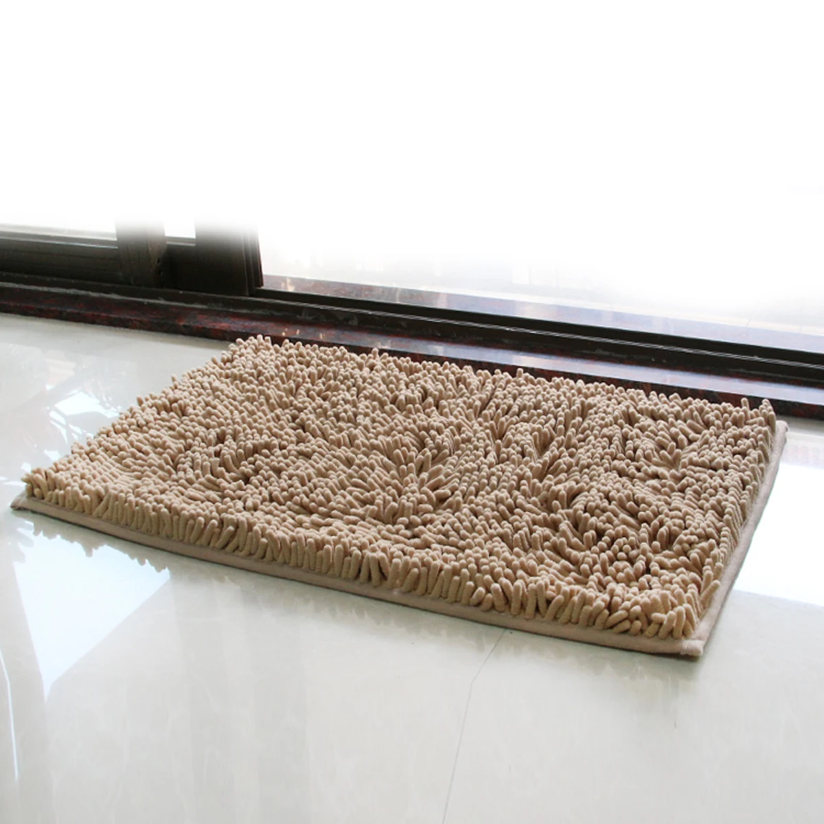 40*60 см прямоугольной формы водопоглощающая нескользящая Мягкая микрофибра напольное покрытие «шенилль» коврик для ванной коврик