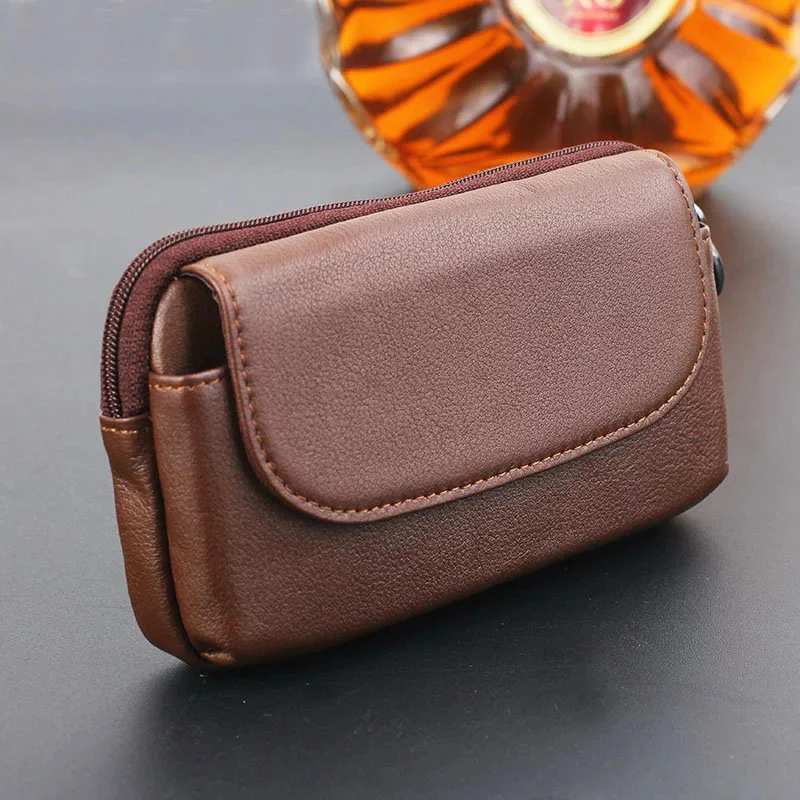 Man Belt Clip 100% Genuine Cow Leather Mobile Phone Case For Letv Le 1S ...