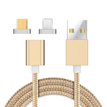 50 шт. Магнитный usb-кабель для iPhone 5, 6, 7, 8, кабель для зарядки, Магнитный зарядный кабель для samsung, Micro USB кабель и Магнитный адаптер