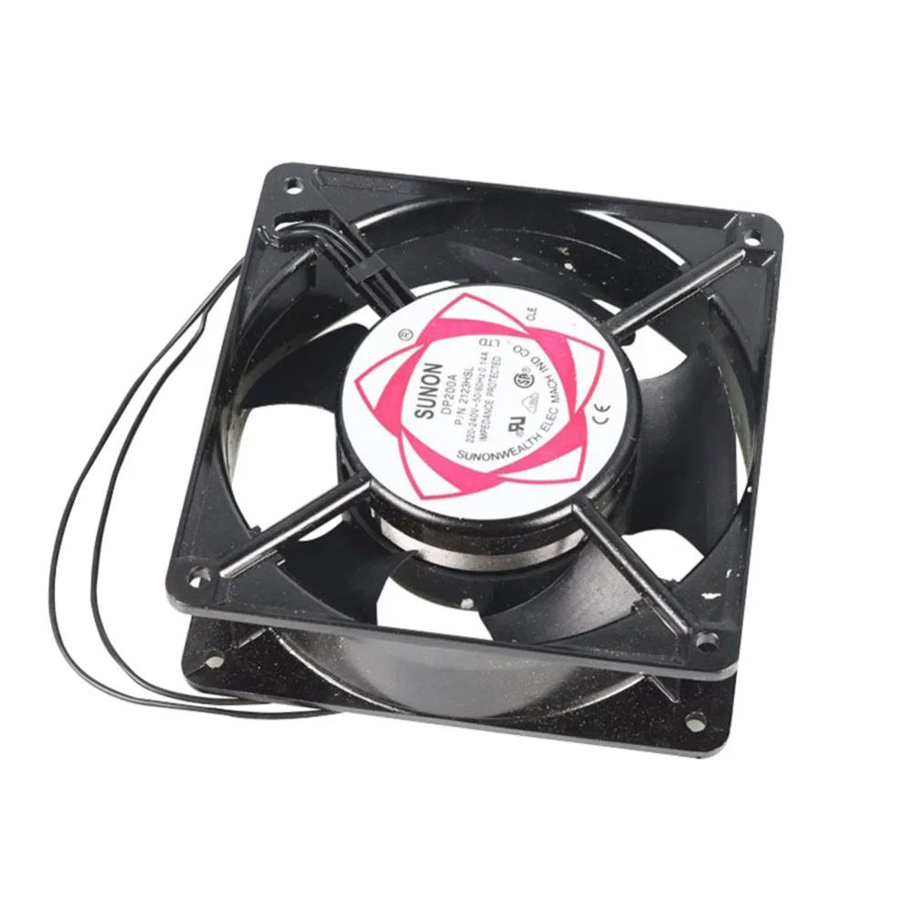 

Free Shipping 1 Pcs 12 * 12 * 3.9cm Black Plastic Material Industry Incubator Dedicated Fan Accessories