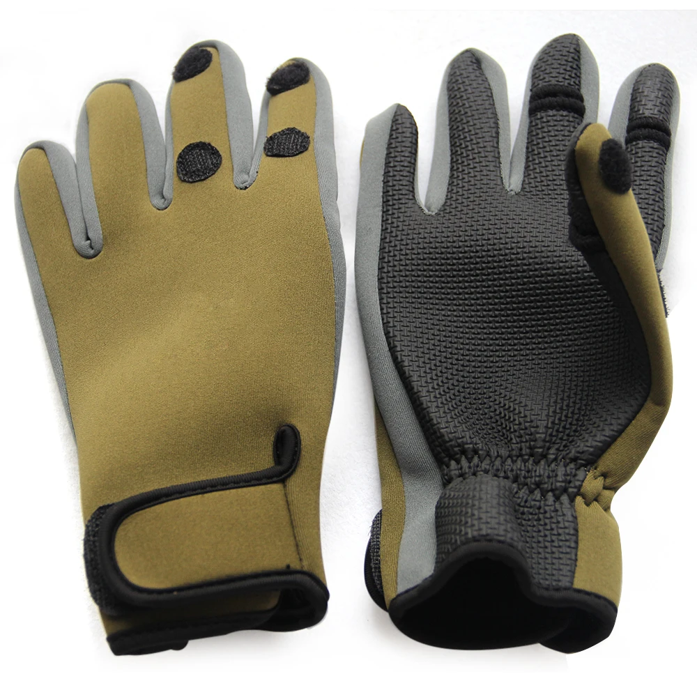 Anti skid Fishing Gloves Fishing Mitts Wear Resistant Fishing Gloves