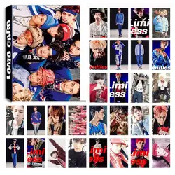 Горячая 30 шт./компл. KPOP NCT127 команда безграничный альбом HD фото карта ПВХ карты самодельные ломо карты Фотокарта