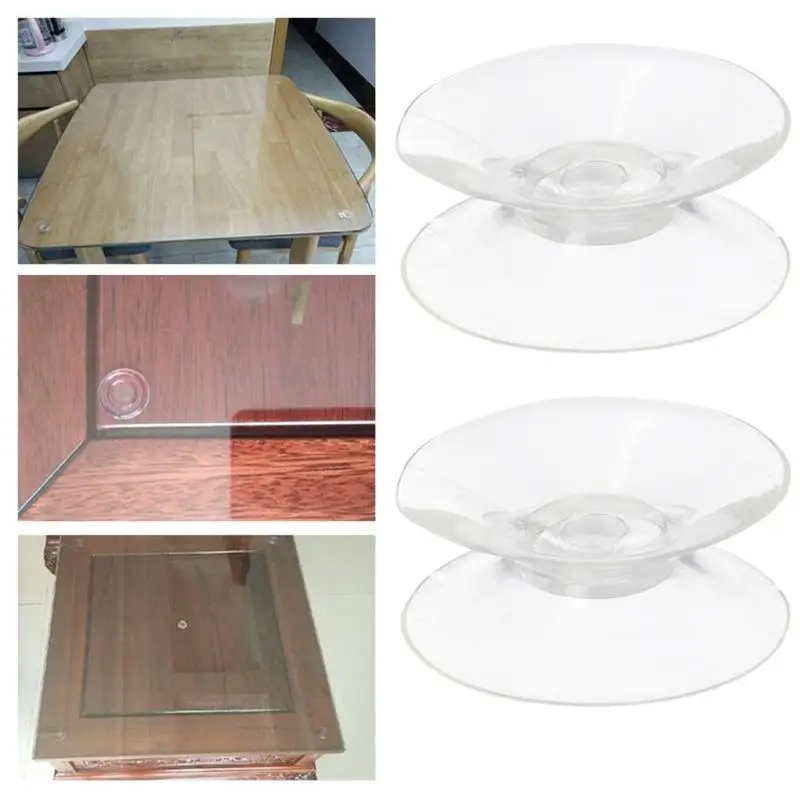 

Export EU Food Grade 30mm Suction Cup Clear Plastic Small Suction Cup Seamless Large Double-sided Suction Cup Table StrongSucker