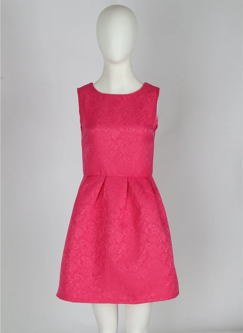 Kostlish New Fashion Summer Women Dress O-Neck Sleeveless A-Line Mini Casual Dresses 2017 Elegant Evening Party Dresses Sundress (15)