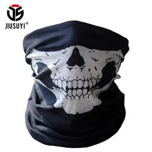 Волшебный череп, скелет, велосипедный головной шарф, тактические армейские шапки, трубчатая бандана, повязка на голову, головной убор на Хэллоуин, повязка на шею, маска для лица