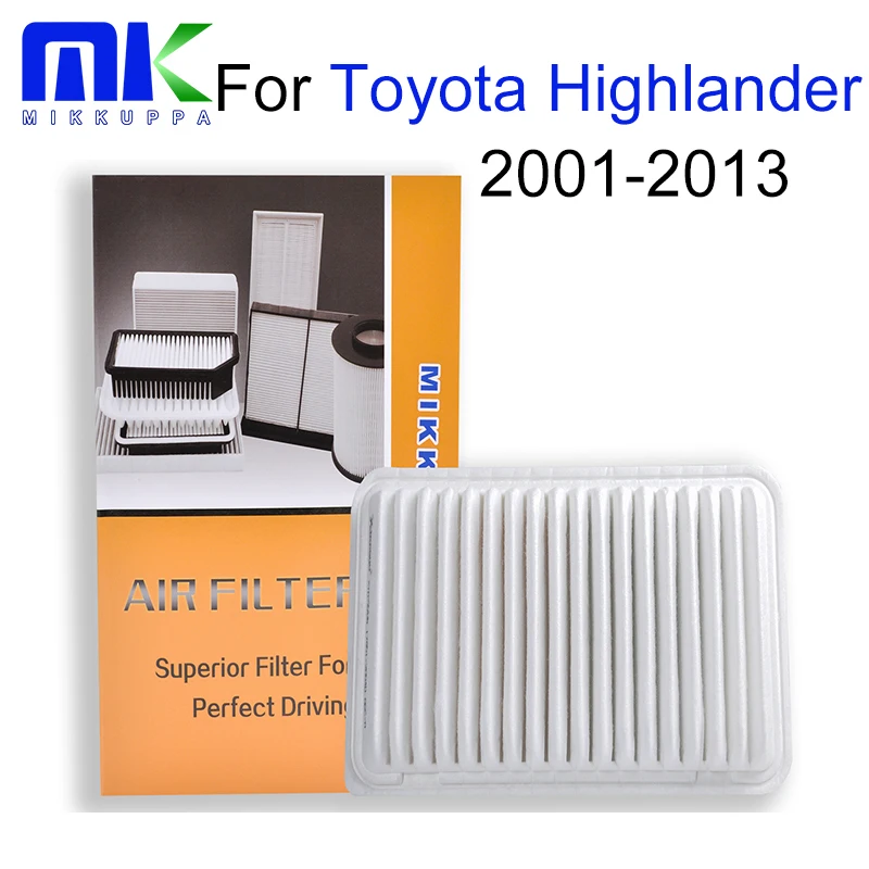 Mikkuppa воздушный фильтр для Toyota Highlander 2001-2013 Автоаксессуары OEM: 17801-20040 17801-0P040 |