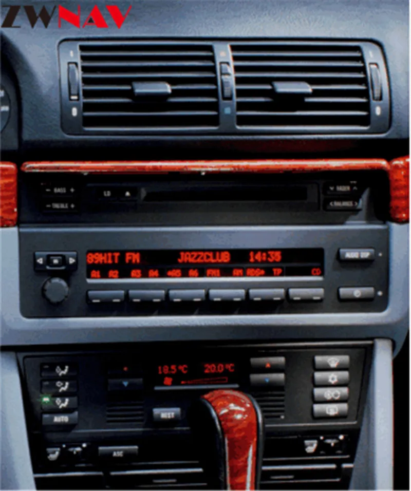 Top 4GB RAM Android 8.0 Car multimedia player GPS Navigation Headunit For For BMW X5/M5 1995 -2003 8 core car dvd radio Autostereo 7