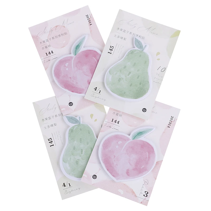 2pcs random 2шт/1 лист милый Kawaii блокнот для заметок, липкая закладка для заметок, стикеры-планировщики для студентов, канцелярские принадлежности для офиса и школы - Цвет: 2pcs random