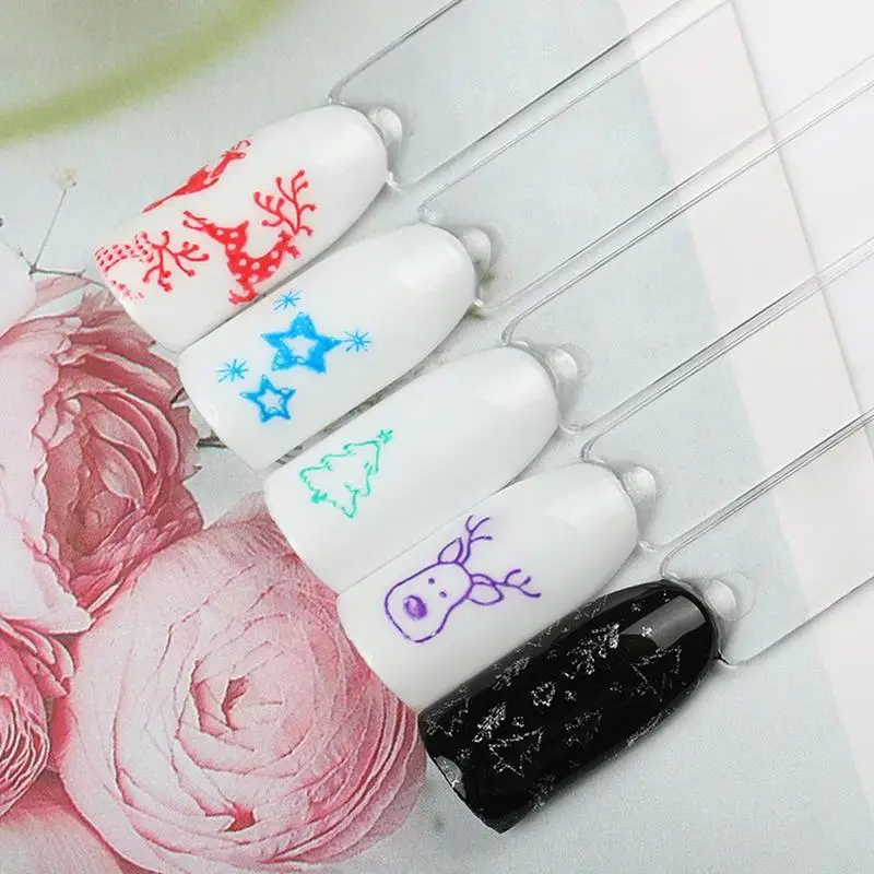 Гель для штамповки ногтей гель лак набор краски пластины 8 г гель УФ-лак полупостоянная основа для маникюра ногтей искусство
