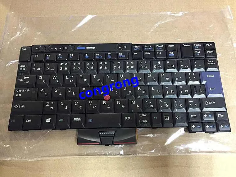 JP Японский раскладка клавиатуры для Thinkpad T410 T420 T410S T510 X220 FRU 45N2242 45N2102 45N2172 |
