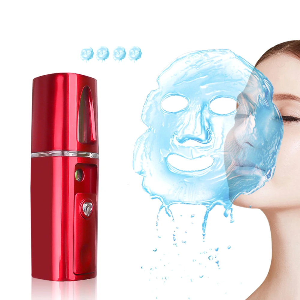 

USB Nano Mist Sprayer Facial Body Nebulizer Moisturizing Skin Care Mini Face Spray Beauty Instruments Device Face Skin Care Tool