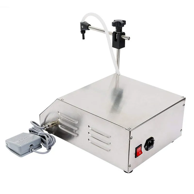 Electrical Liquid Filling Machine Digital Control Pump Mini Portable LCD Display 110V 220V Automatic Water Milk Perfume Filler  (5)